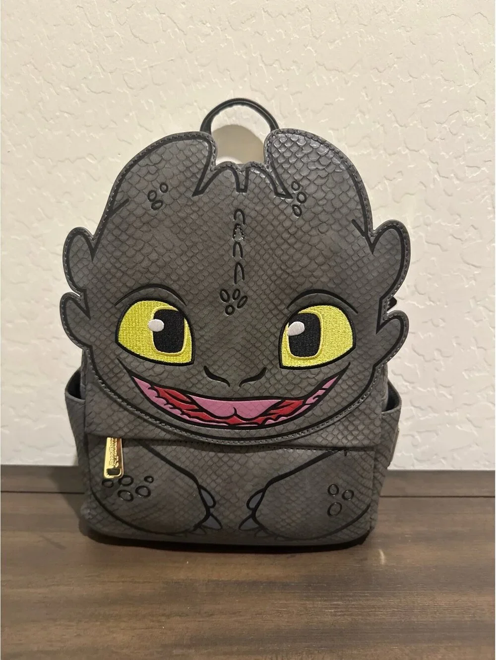 Loungefly Dreamworks How to Train Your Dragon Toothless Cosplay Backpack NWT